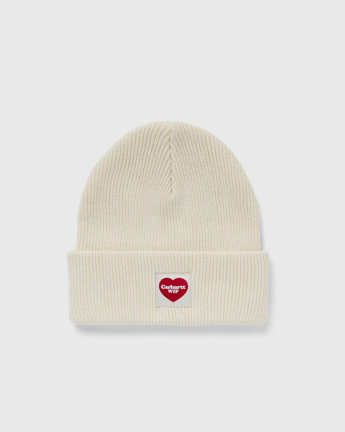 Carhartt Wip Heart Beanie Beige Mens Beanies Carhartt WIP