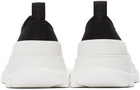 Alexander McQueen Black Tread Slick Sneakers