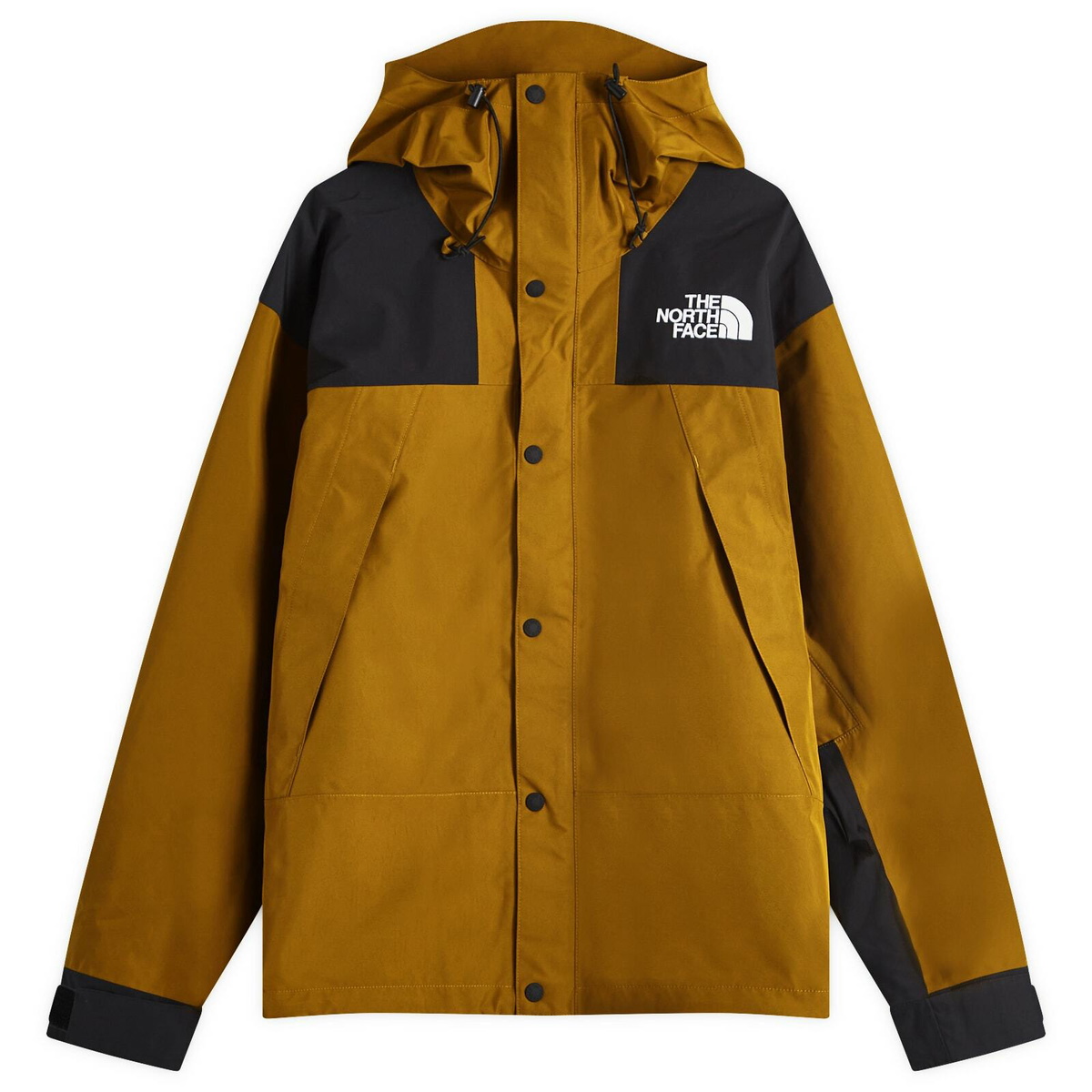 The North Face Men's Gore-Tex Mountain Jacket in Moss Green/Tnf