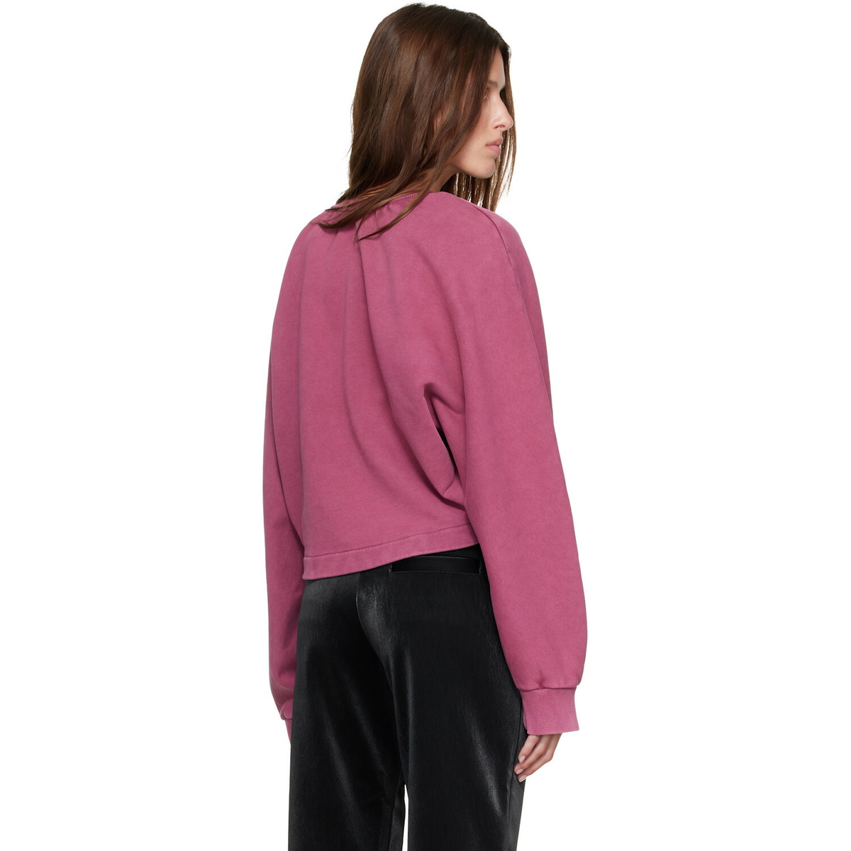 Off-White Pink Off Stamp Balloon Crew Sweatshirt