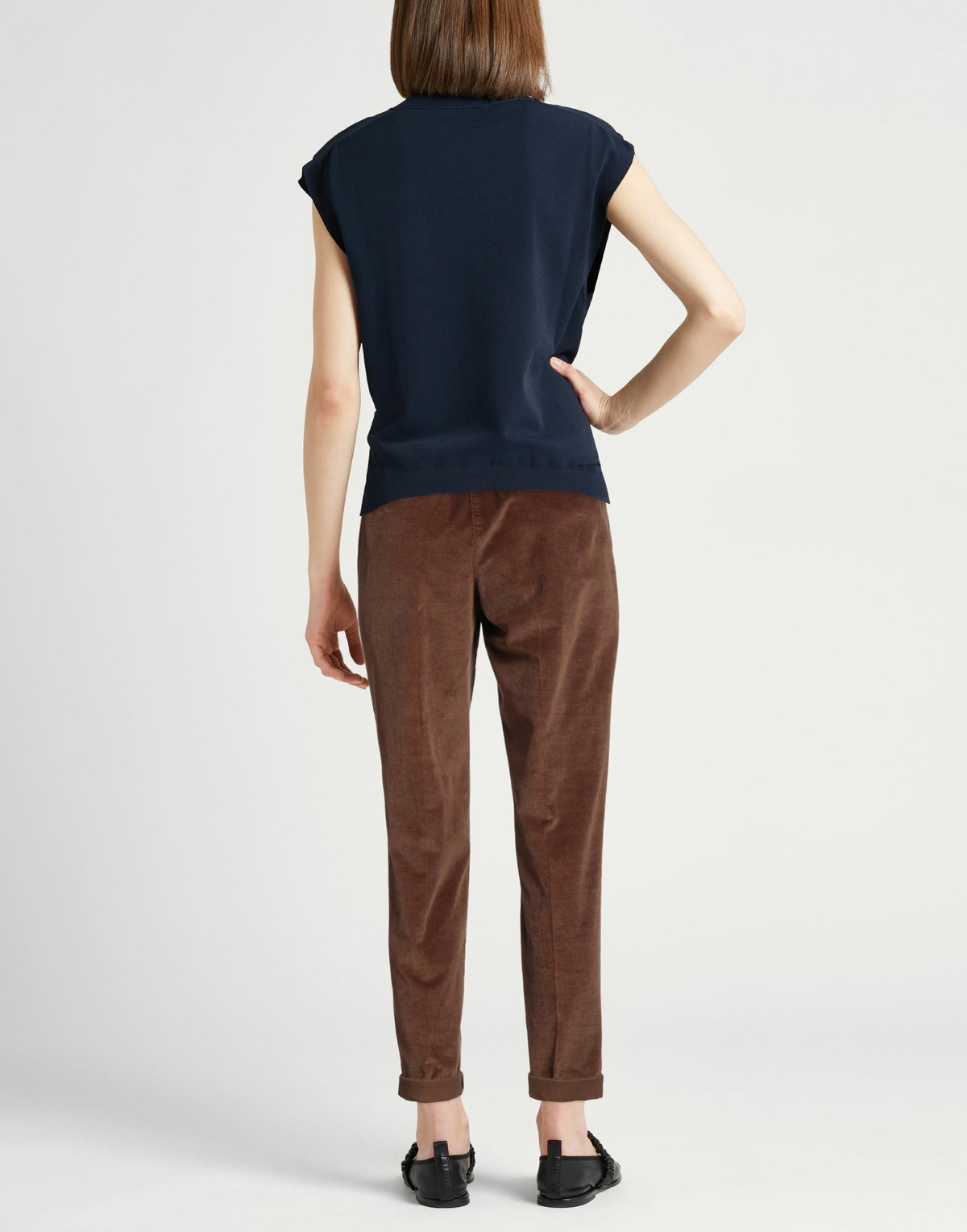 Peserico Womens Pants in Brown