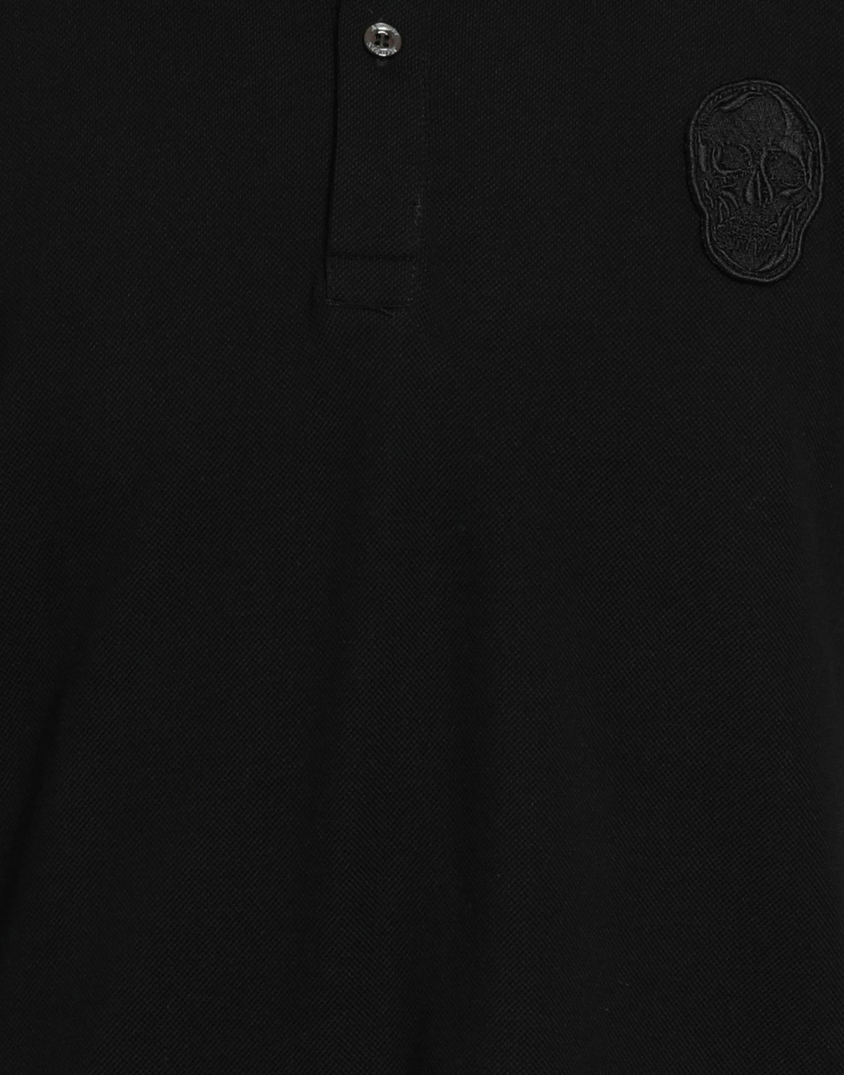 Mcqueen Mens Polo shirt in Black