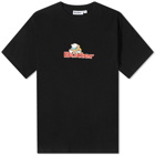 Butter Goods Men's Teddy Logo T-Shirt in Black