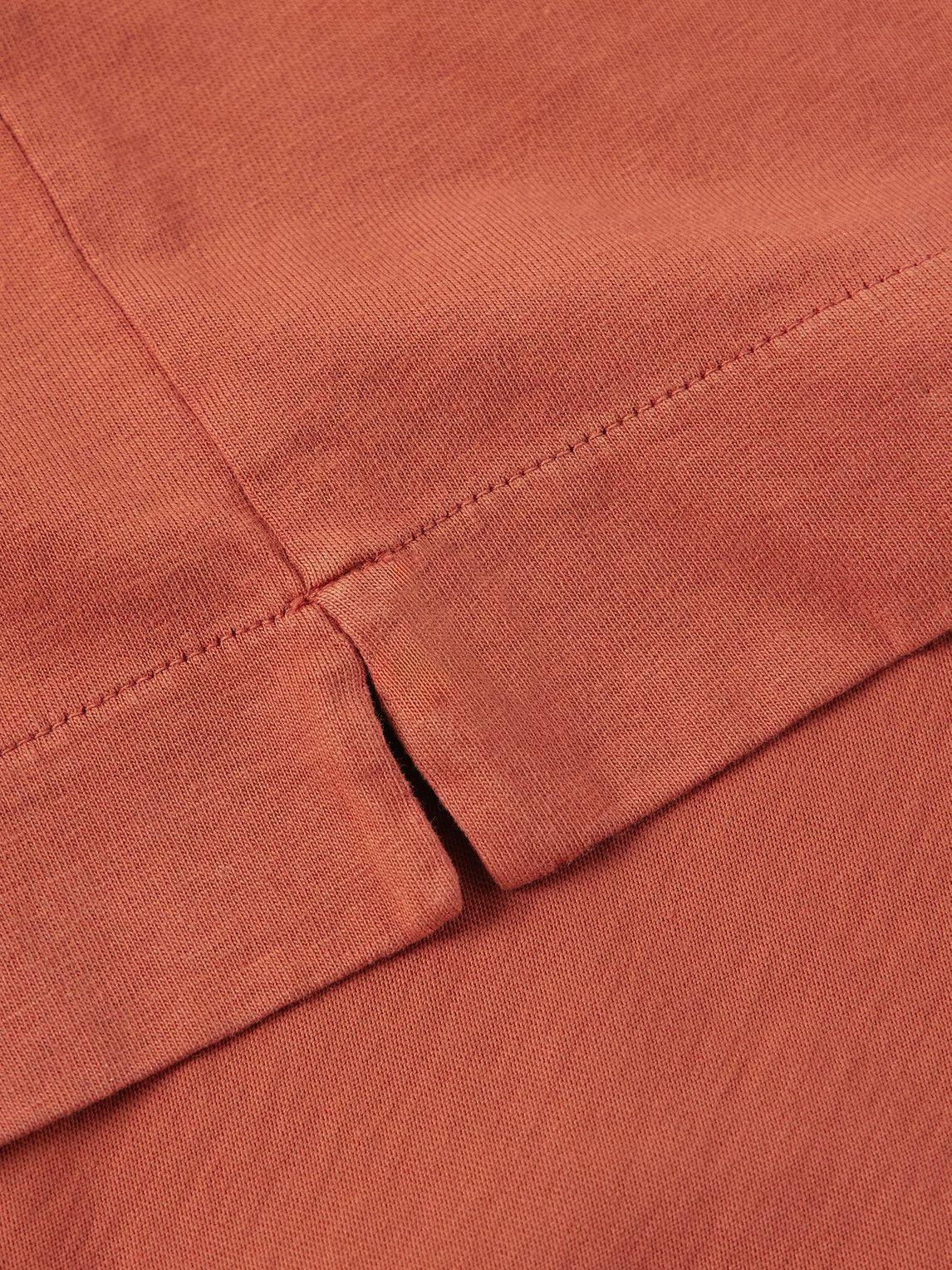Boglioli - Garment-Dyed Cotton-Jersey T-Shirt - Orange