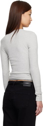 Citizens of Humanity Gray Bina Crewneck T-shirt