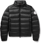 Moncler - Soreiller Slim-Fit Logo-Appliquéd Quilted Shell Down Jacket - Black