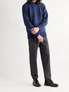 A.P.C. - Ethan Ribbed Wool Sweater - Blue