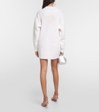 Giuseppe di Morabito Wool and cashmere minidress