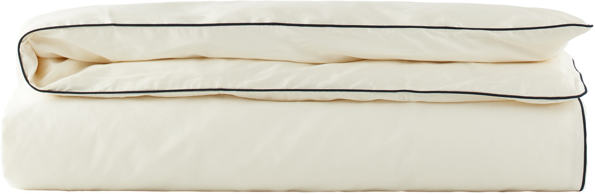 HAY Off-White & Black Outline Duvet Cover
