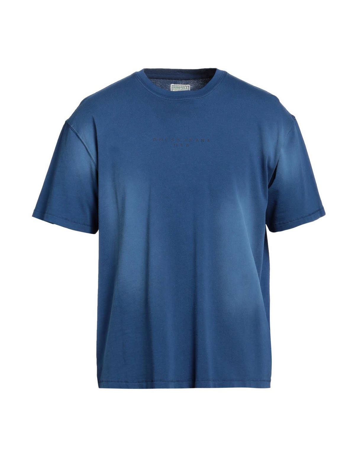 Guess Mens T-shirt in Blue