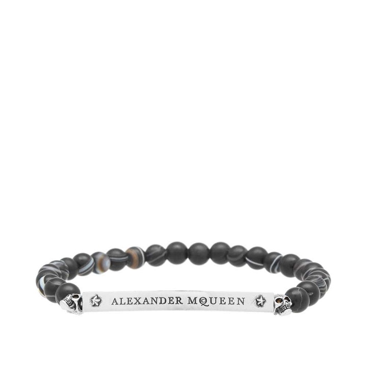 Photo: Alexander McQueen Skull & Beads Bracelet