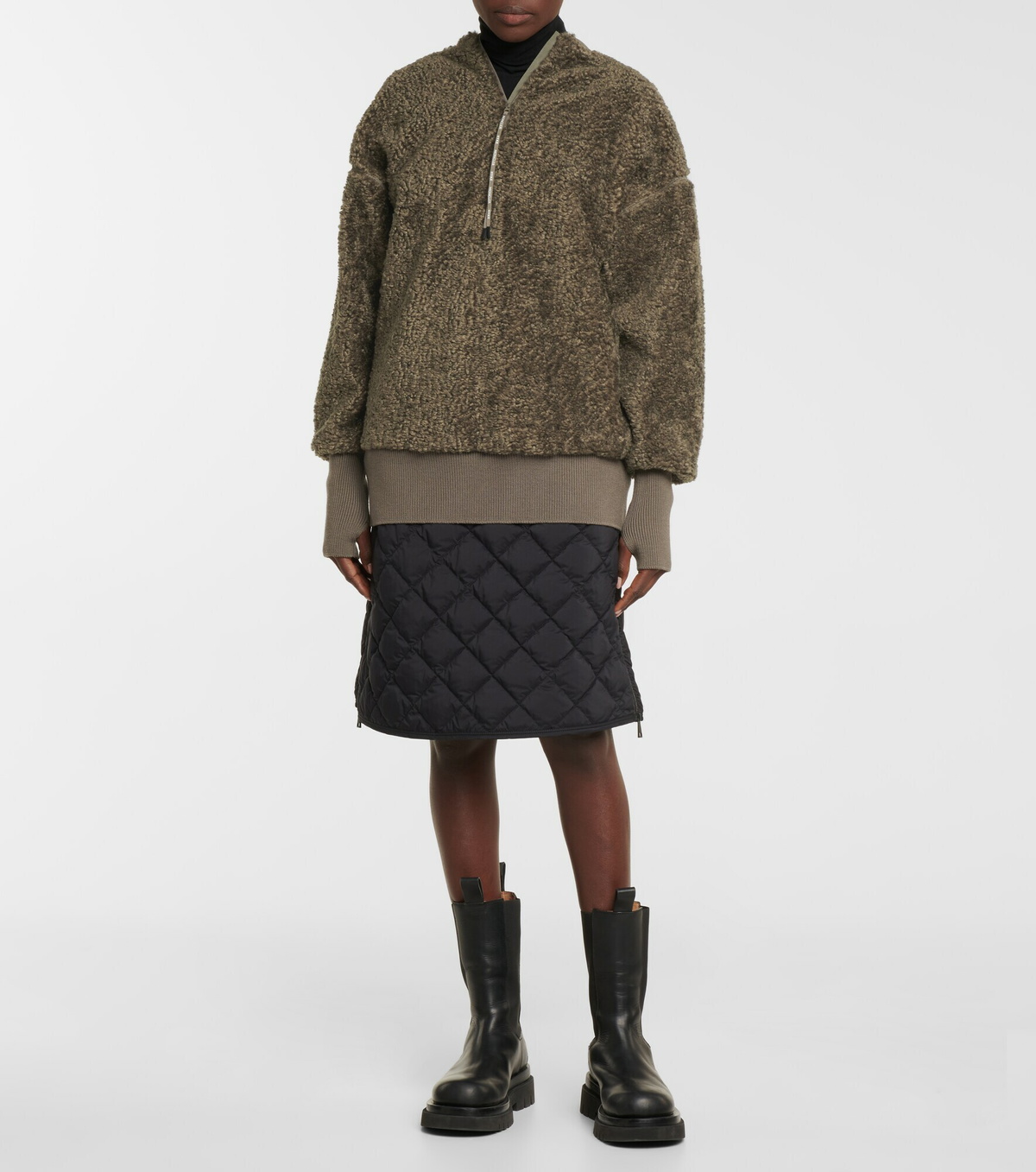 Moncler Genius - 4 Moncler Hyke fleece sweatshirt