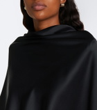 Róhe Caped satin top