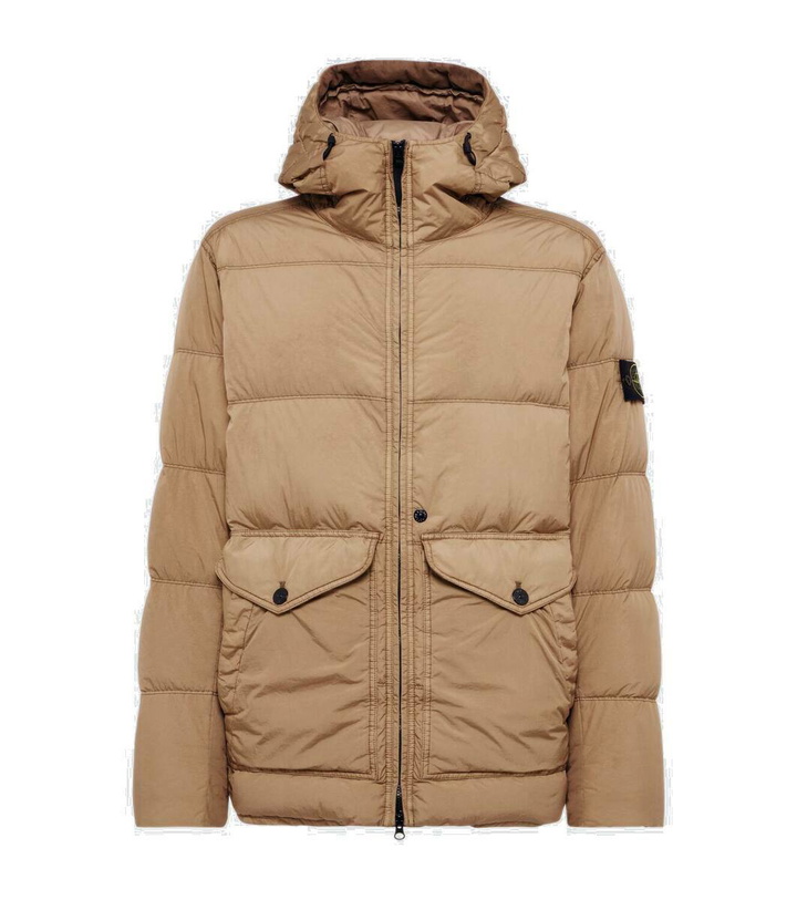 Photo: Stone Island Compass quilted down jacket