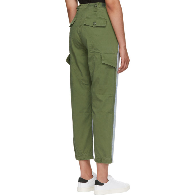 Alexander Wang Blue and Green Slack Mix Jeans Alexander Wang