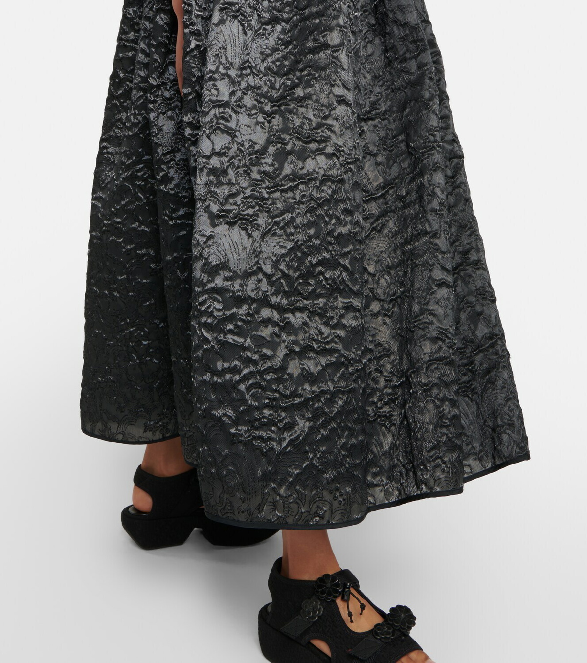 Cecilie Bahnsen Susa matelassé maxi dress