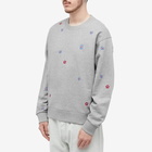 Kenzo Paris Men's Kenzo Target Crew Sweat in Pearl Grey