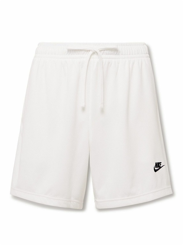 Photo: Nike - Club Flow Straight-Leg Mesh Shorts - White