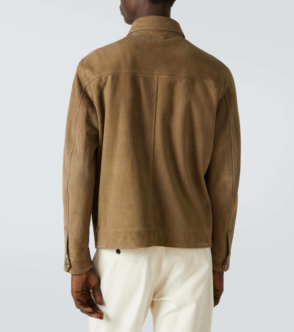 Lardini Suede leather jacket Lardini