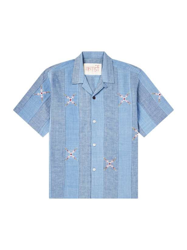 Photo: Kardo - Ronen Cotton Shirt - Blue