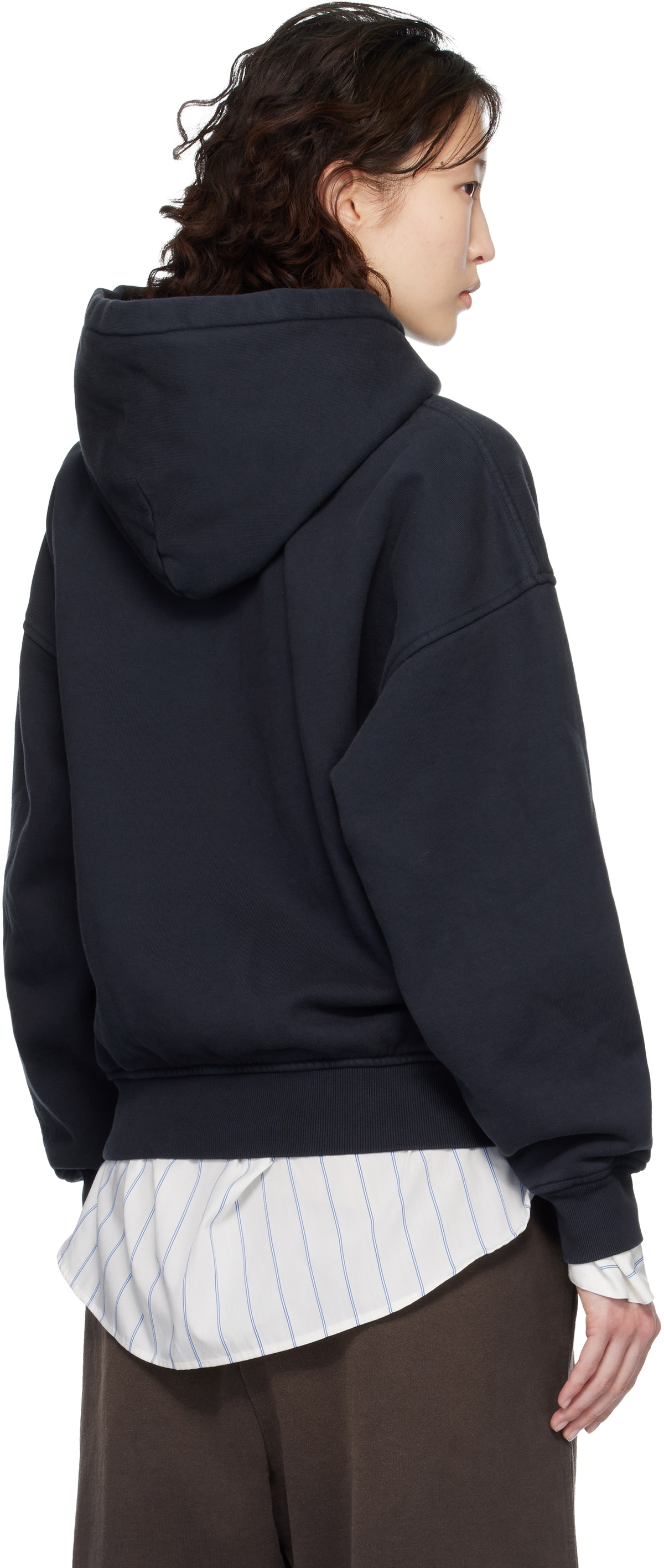 Rhude Black Montenegro Regatta Hoodie