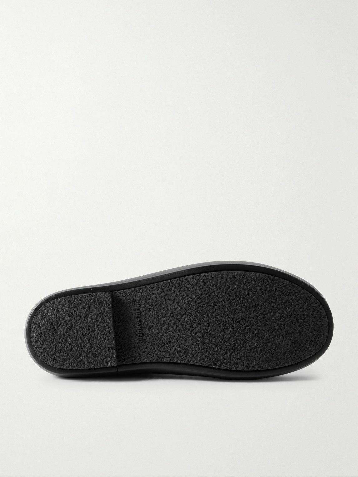 Jil Sander - Exaggerated-Sole Leather Chelsea Boots - Black