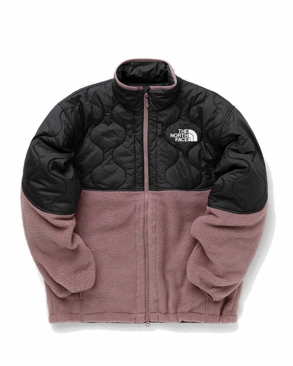 Photo: The North Face Vintage Fleece Jacket Grey/Purple - Mens - Fleece Jackets