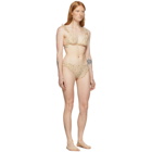 Le Petit Trou Beige Polka Dot Intimite Briefs