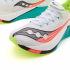 Saucony Men's Endorphin Pro 4 Sneaker in White/Mutant