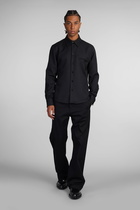 Courrèges Shirt In Black Polyester