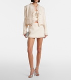 Area Embellished tweed jacket