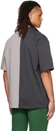 Axel Arigato Gray Paneled T-Shirt