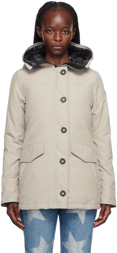 Photo: Canada Goose Beige Lynnwood Down Jacket