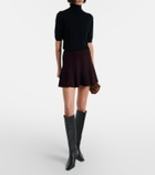 Stouls Mila suede miniskirt