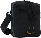 PS by Paul Smith Black Embroidered Bag