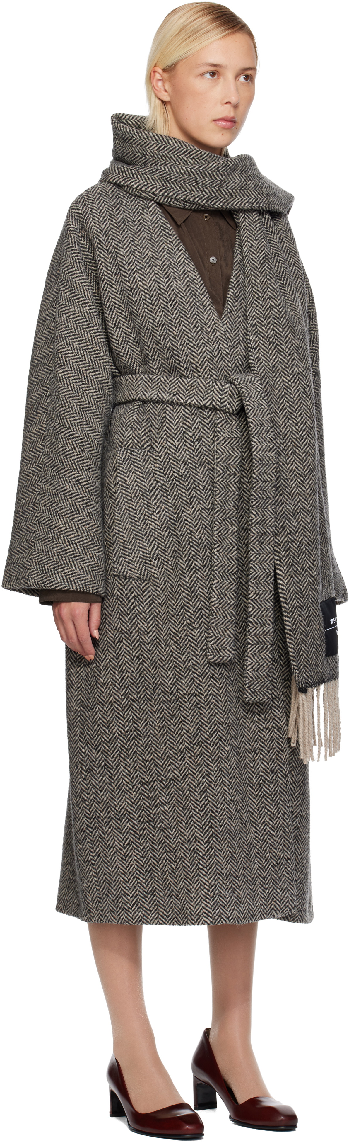 Weekend Max Mara Gray Zenica Coat