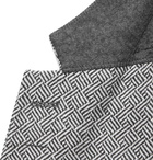 Richard James - Black Hyde Zigzag Wool Blazer - Gray