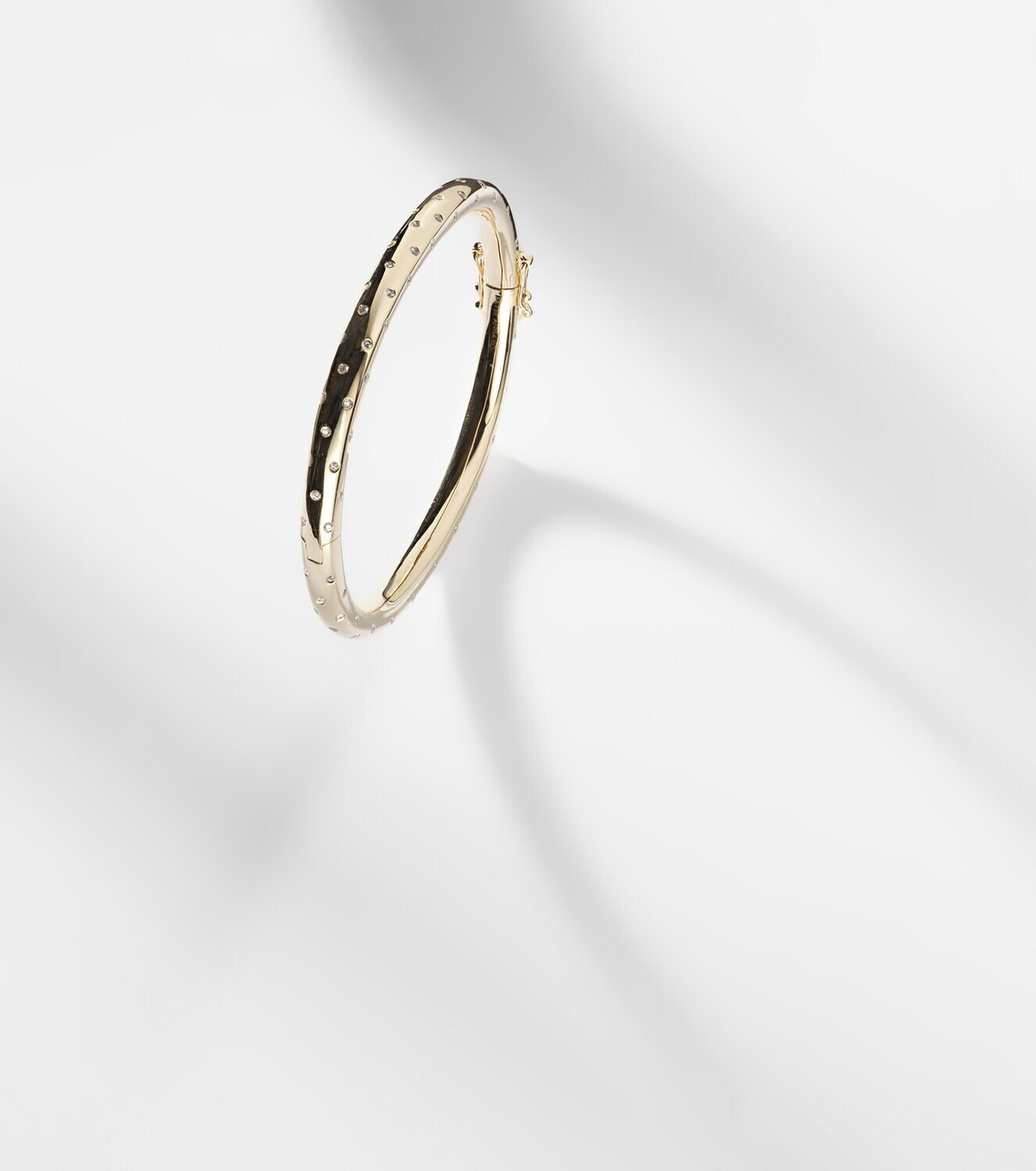 Anita Ko Cosmo Orion 18kt gold bangle with diamonds