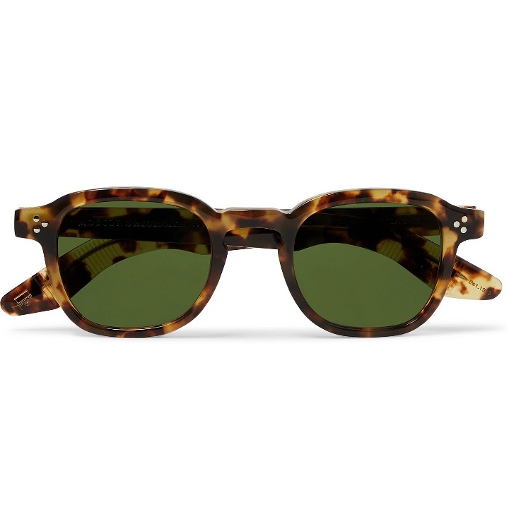 Photo: Moscot - Momza Sun Square-Frame Acetate Sunglasses - Tortoiseshell