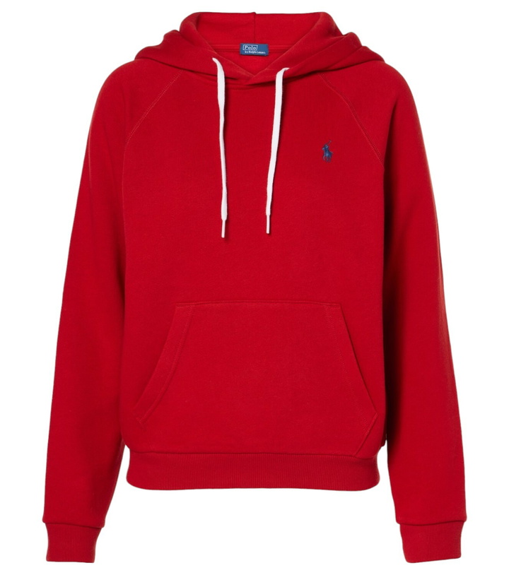 Photo: Polo Ralph Lauren Cotton-blend fleece hoodie