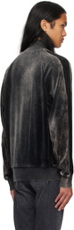 Diesel Black S-Raband Track Jacket