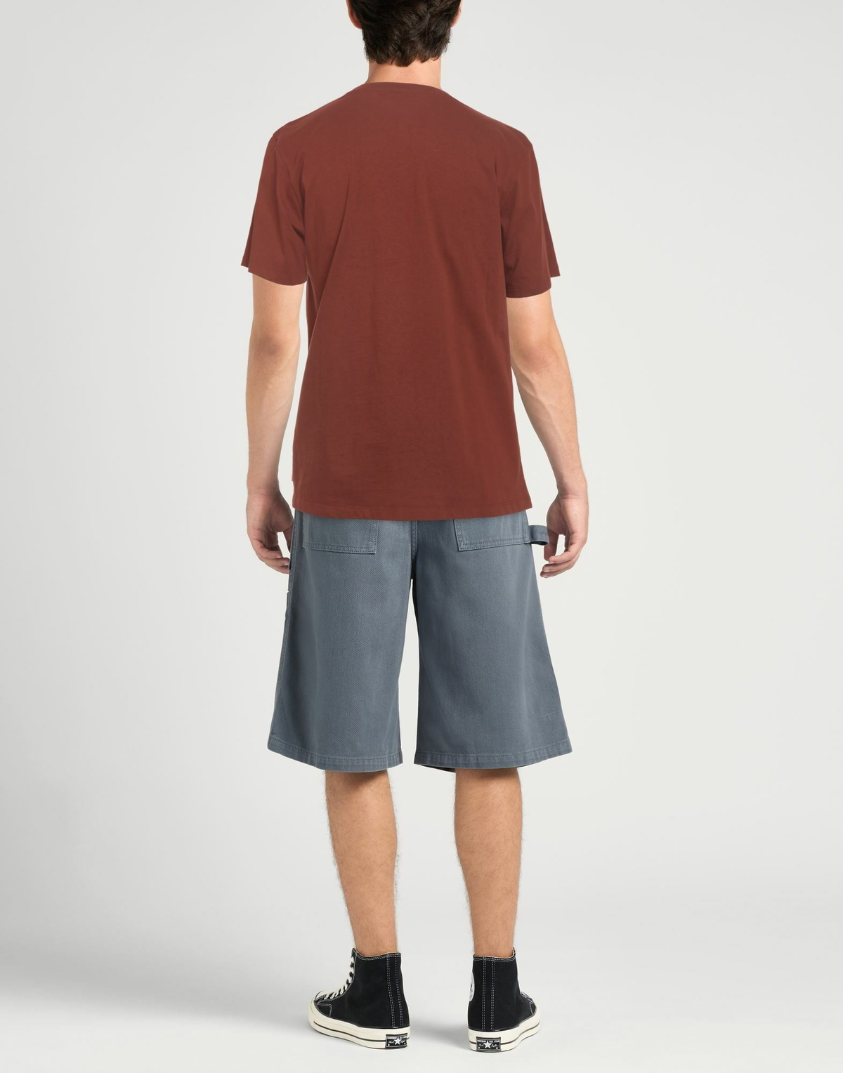 Maison Kitsuné Mens T-shirt in Brown