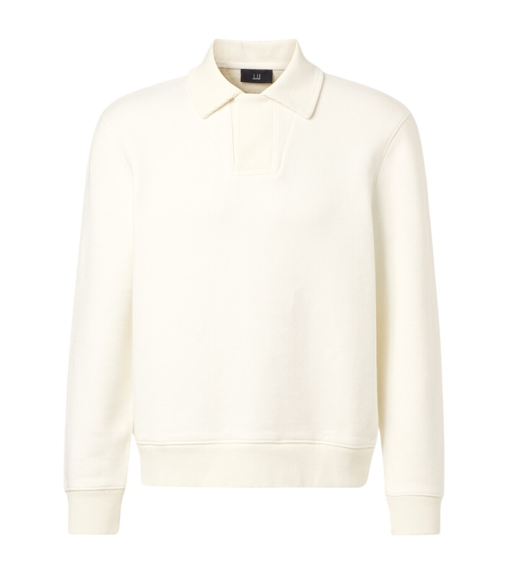 Photo: Dunhill Cotton polo sweater