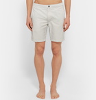 Onia - Calder Long-Length Swim Shorts - Men - Light gray