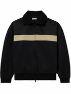 Fear of God - Striped Neoprene Track Jacket - Black