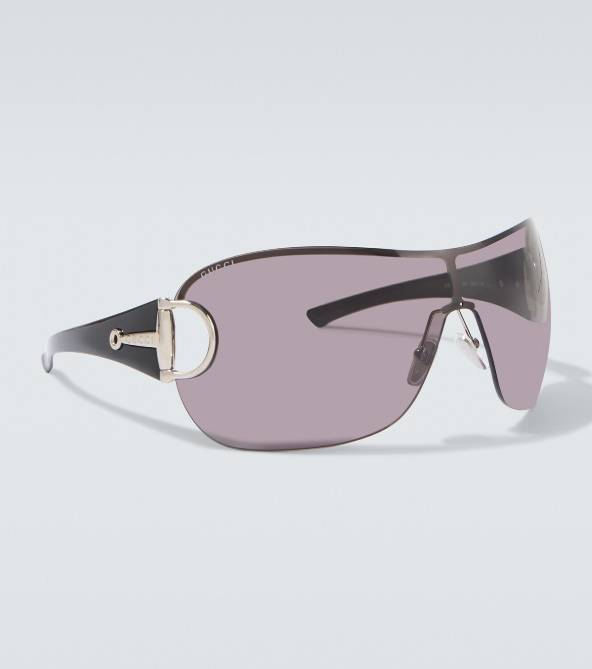 Gucci Sign shield sunglasses