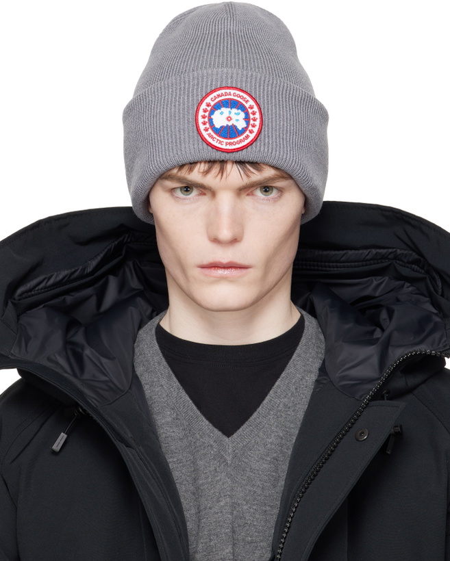 Photo: Canada Goose Gray Arctic Beanie