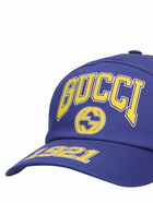 GUCCI - College 1921 Cotton Baseball Cap