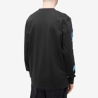 Adidas Men's Long Sleeve Adventure Floral T-Shirt in Black