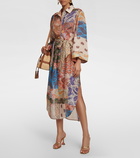 Zimmermann Devi printed silk midi dress